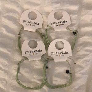 PURA VIDA 4 Mint Green Original Bracelets